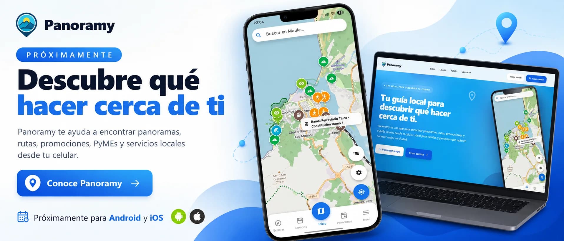 Panoramy, próximamente. Descubre qué hacer cerca de ti.