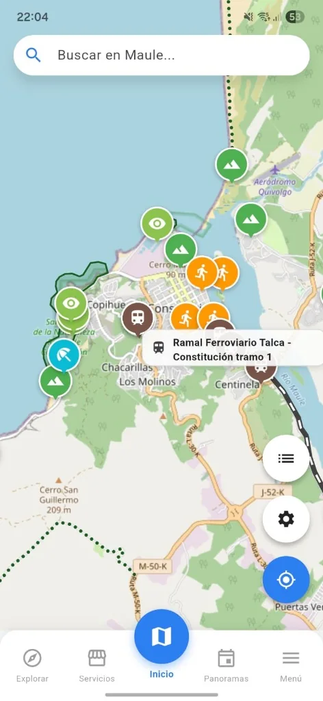 Panoramy en teléfono móvil